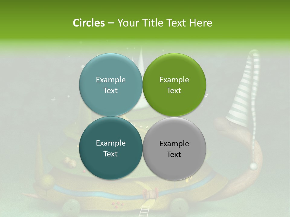 Movement Drawing Hat PowerPoint Template