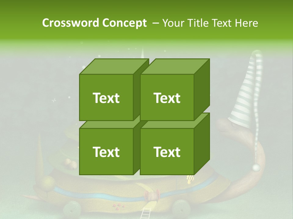 Movement Drawing Hat PowerPoint Template