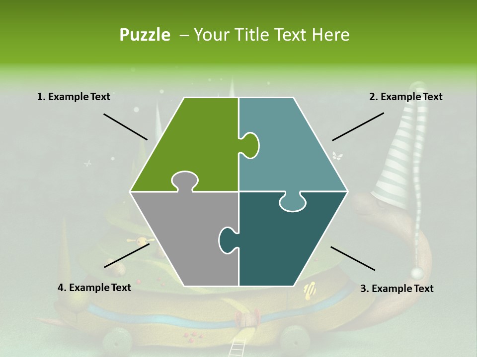 Movement Drawing Hat PowerPoint Template