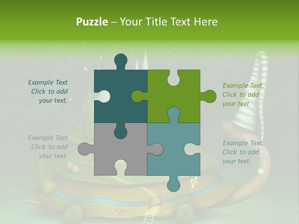 Movement Drawing Hat PowerPoint Template