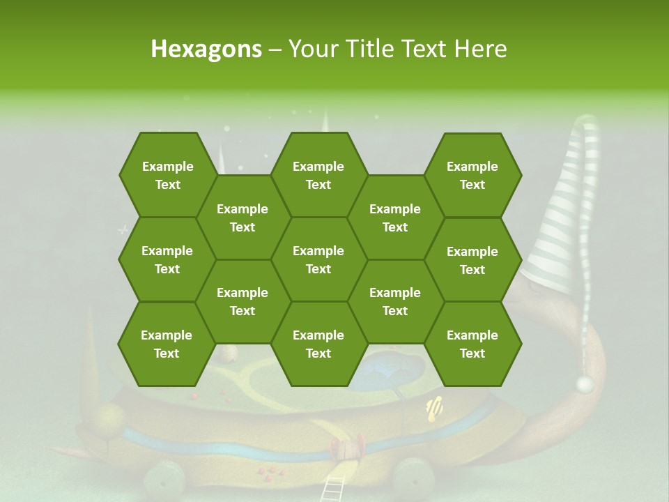 Movement Drawing Hat PowerPoint Template