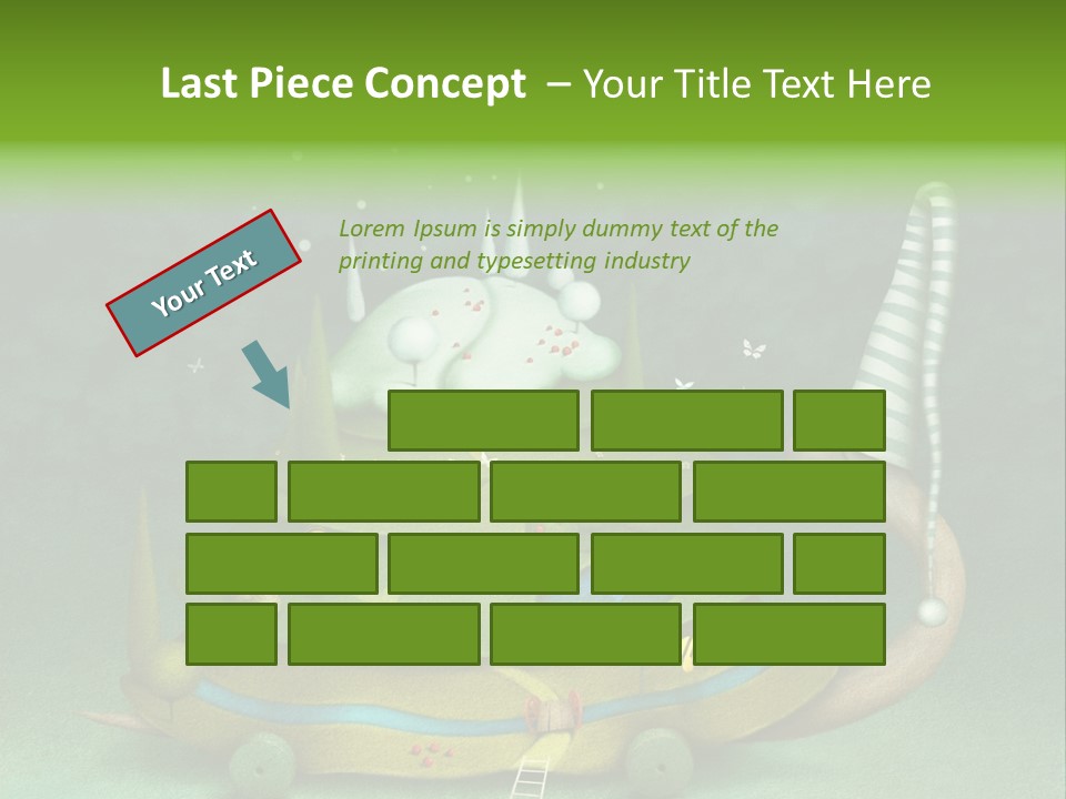 Movement Drawing Hat PowerPoint Template