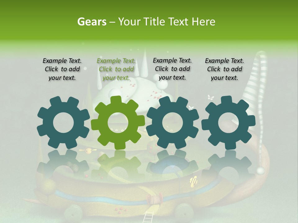 Movement Drawing Hat PowerPoint Template