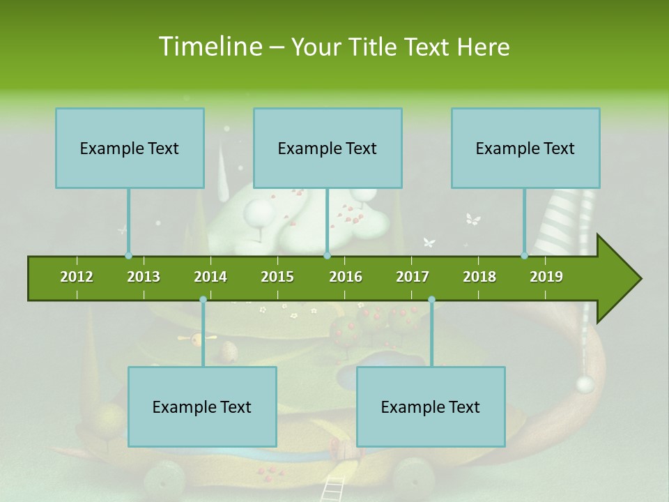 Movement Drawing Hat PowerPoint Template