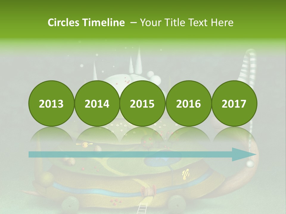 Movement Drawing Hat PowerPoint Template