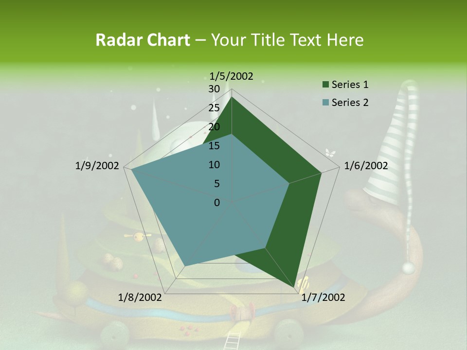 Movement Drawing Hat PowerPoint Template