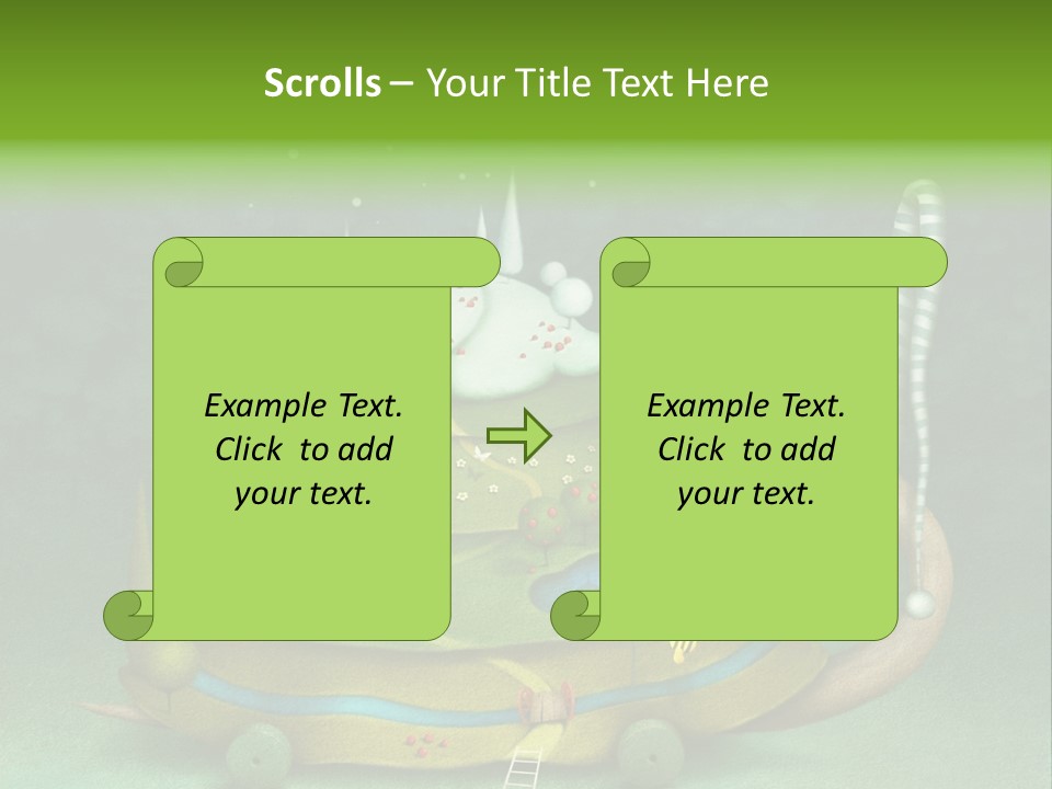 Movement Drawing Hat PowerPoint Template