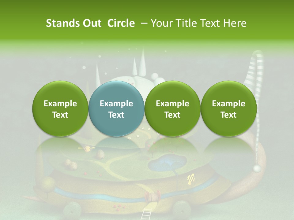 Movement Drawing Hat PowerPoint Template