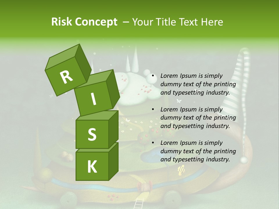 Movement Drawing Hat PowerPoint Template