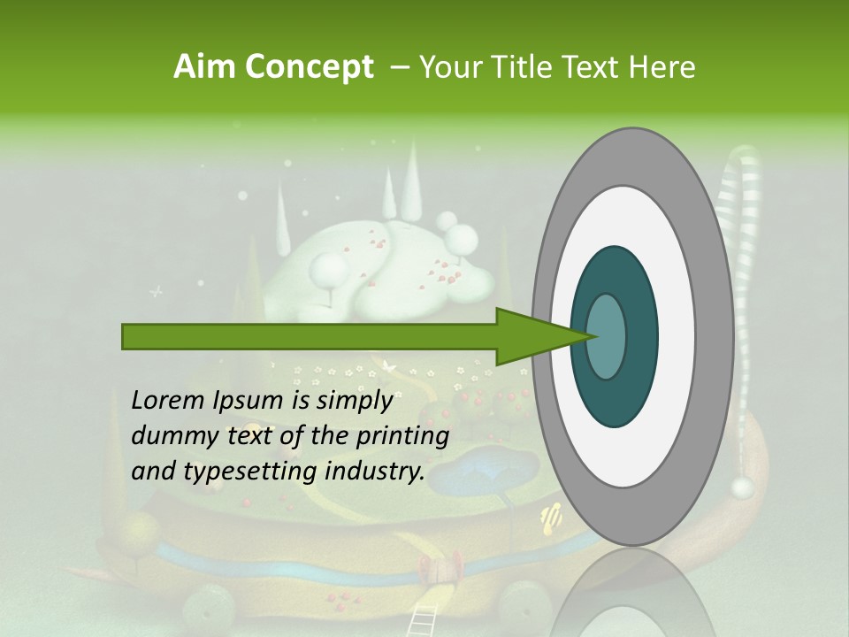 Movement Drawing Hat PowerPoint Template