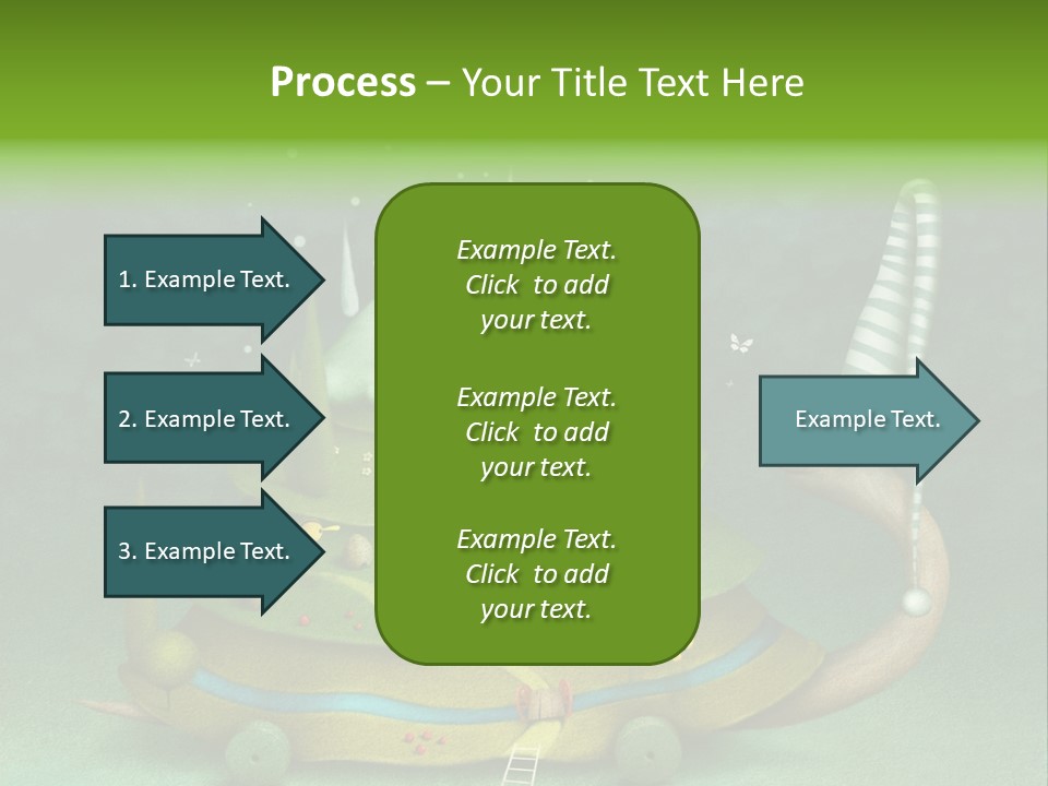 Movement Drawing Hat PowerPoint Template