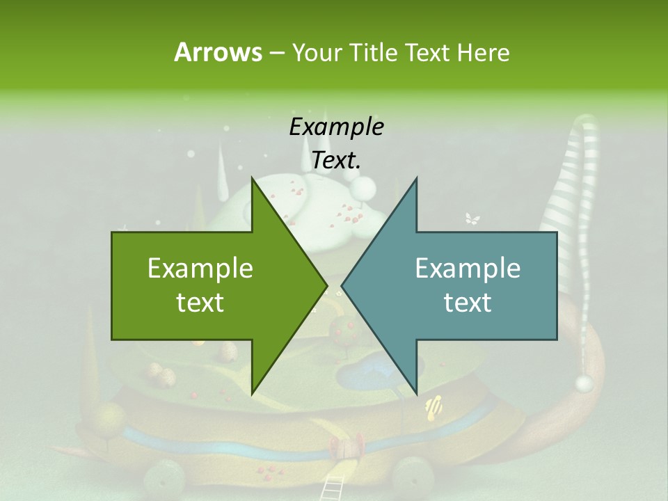 Movement Drawing Hat PowerPoint Template