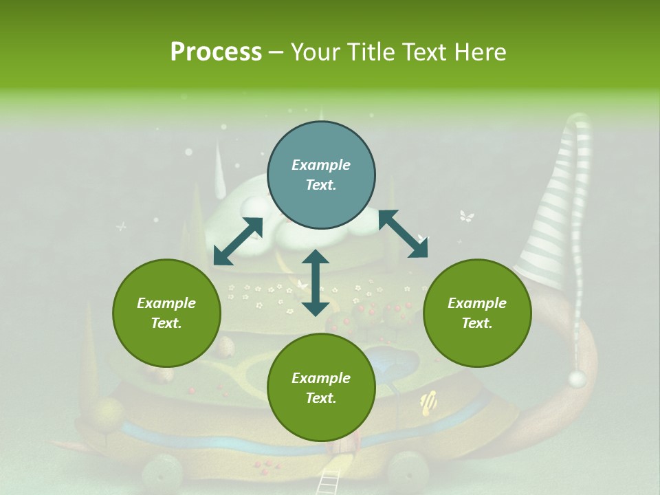 Movement Drawing Hat PowerPoint Template