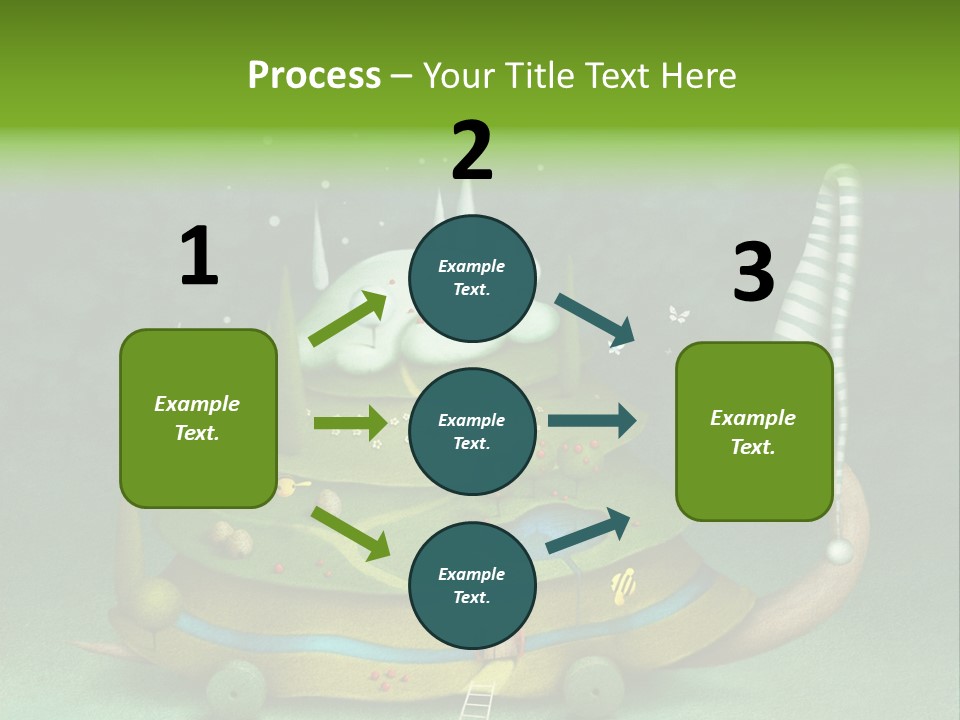 Movement Drawing Hat PowerPoint Template
