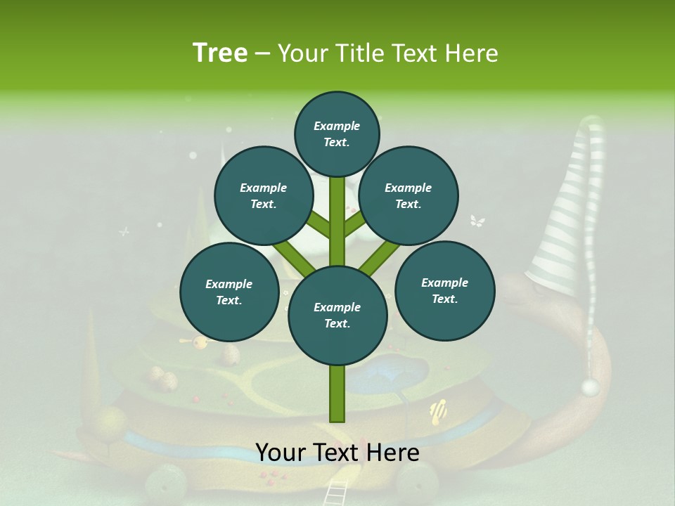 Movement Drawing Hat PowerPoint Template