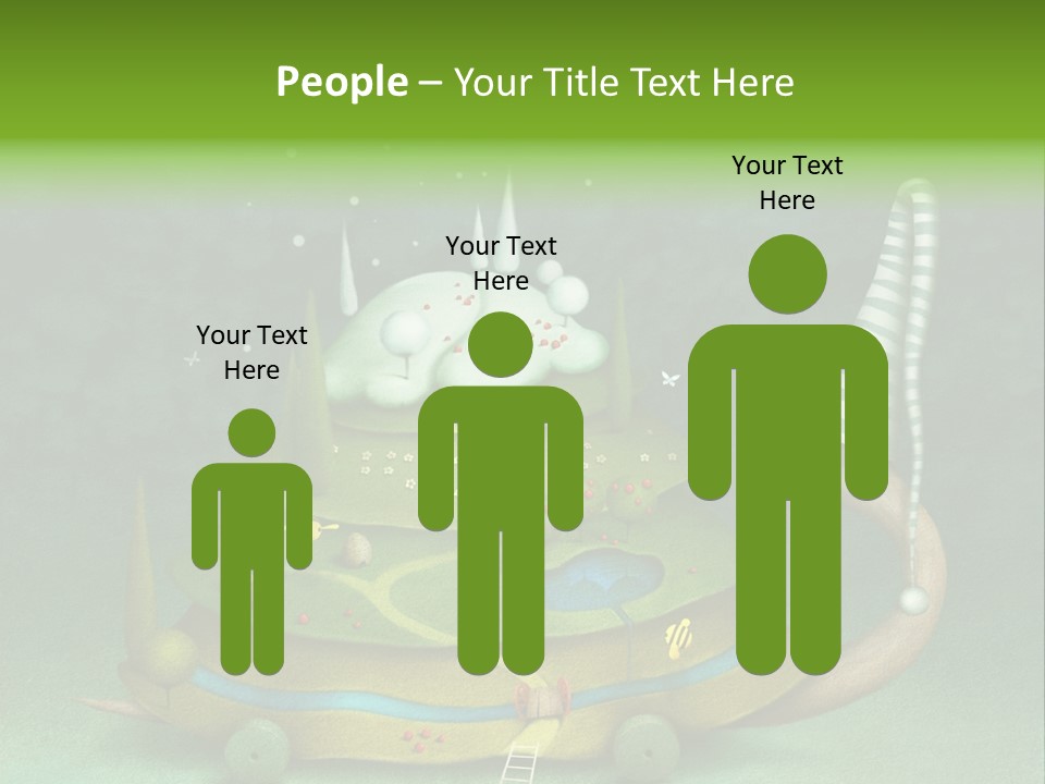 Movement Drawing Hat PowerPoint Template