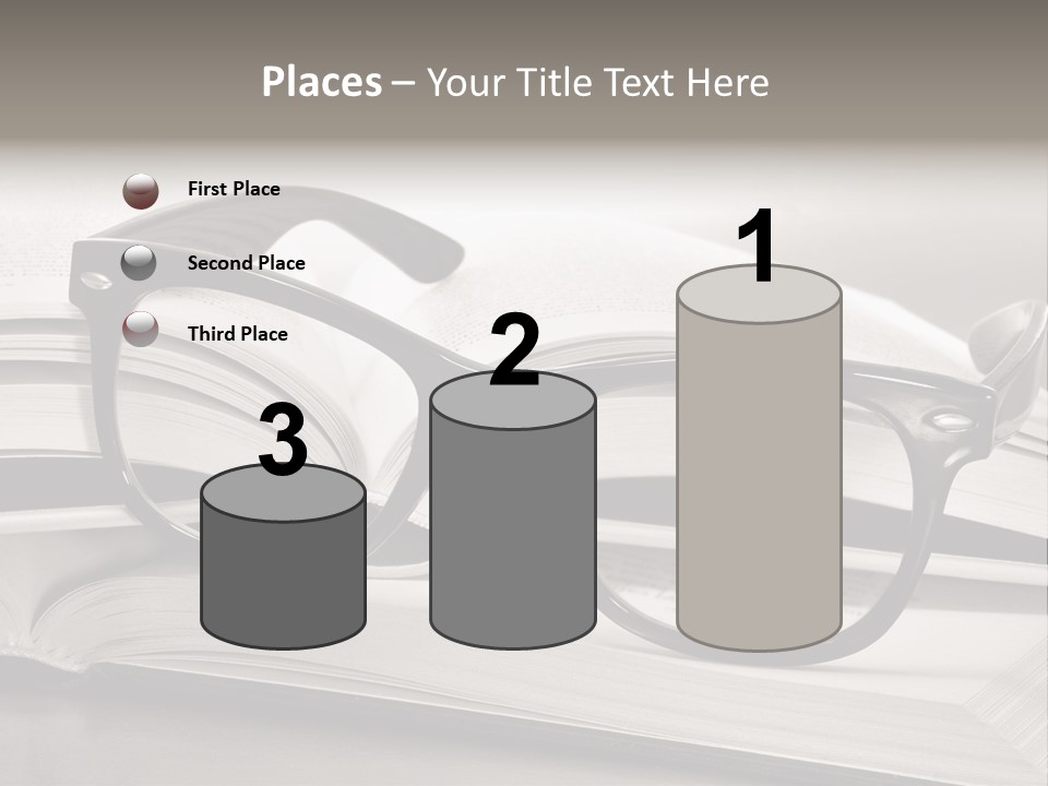 Legend Exams Bookworm PowerPoint Template