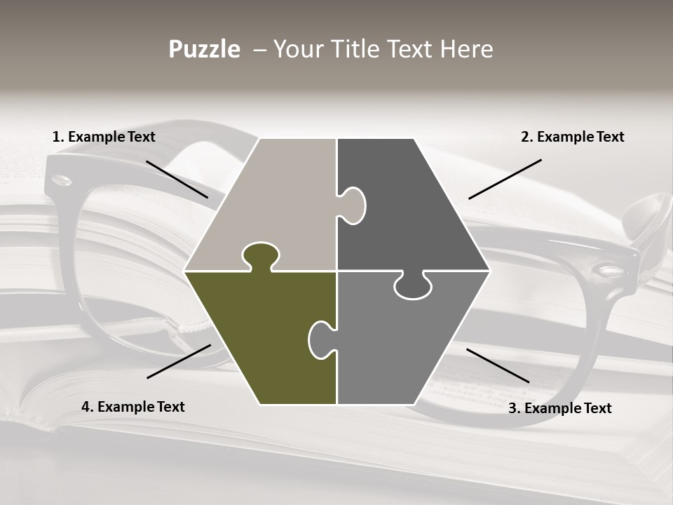 Legend Exams Bookworm PowerPoint Template