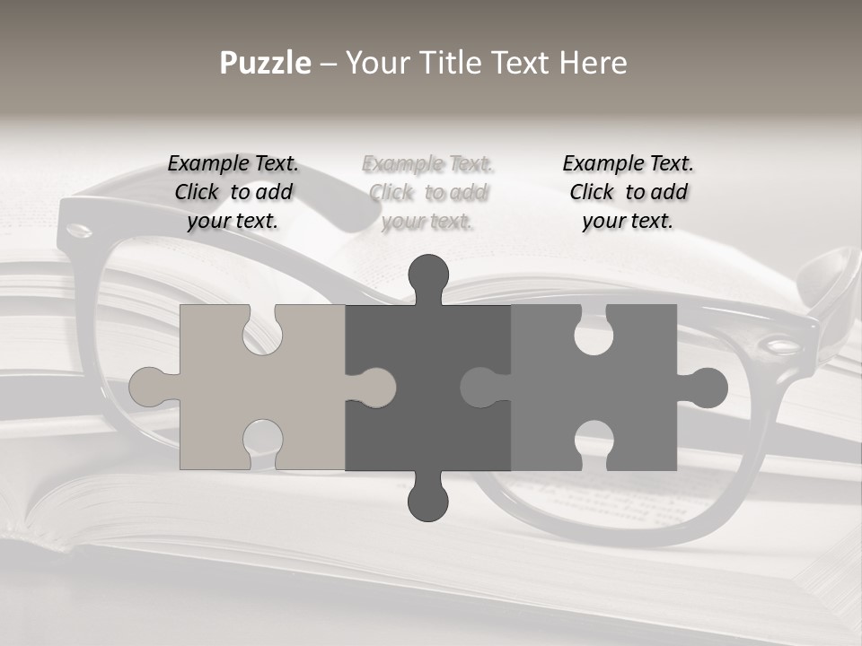 Legend Exams Bookworm PowerPoint Template