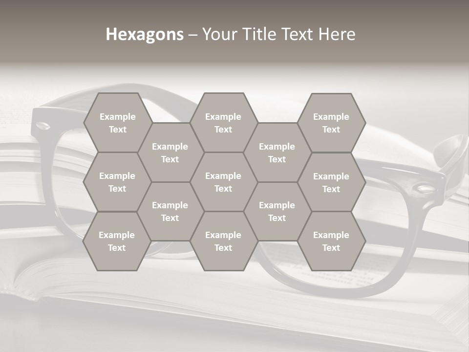 Legend Exams Bookworm PowerPoint Template