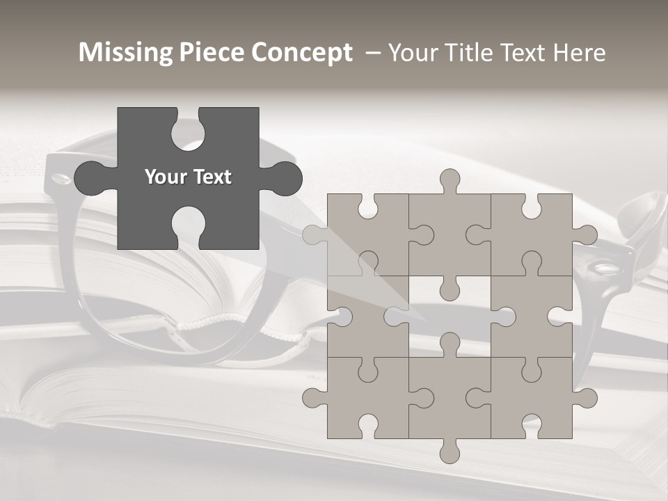 Legend Exams Bookworm PowerPoint Template