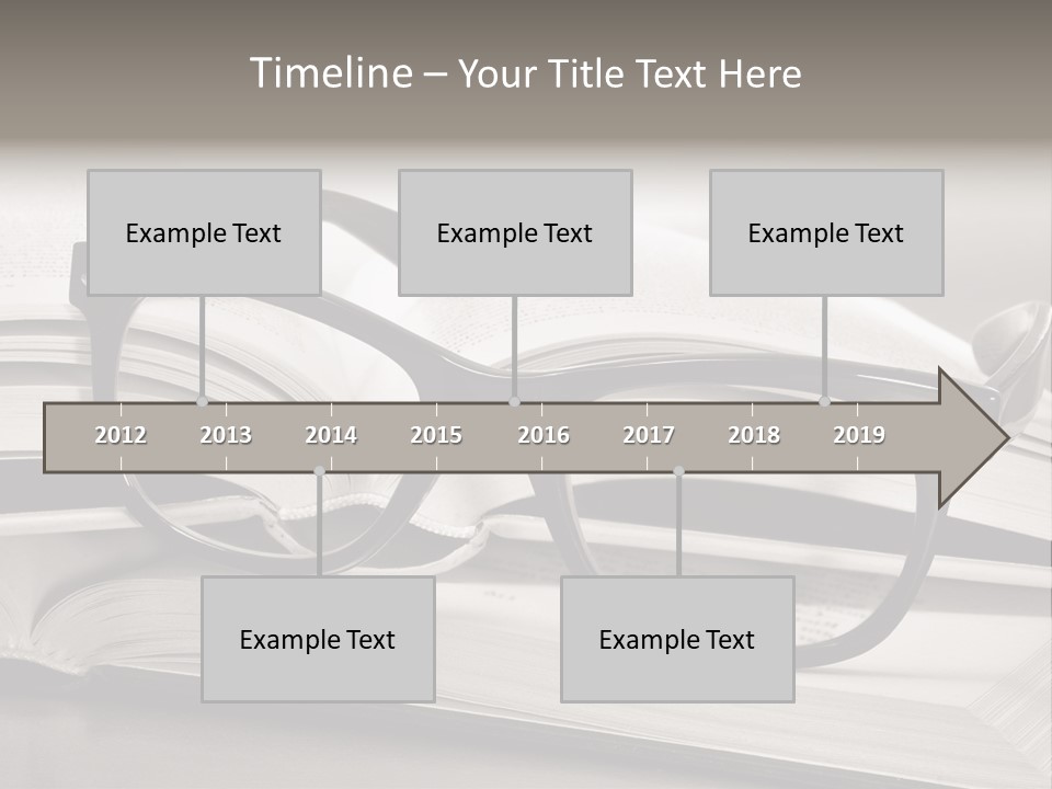 Legend Exams Bookworm PowerPoint Template
