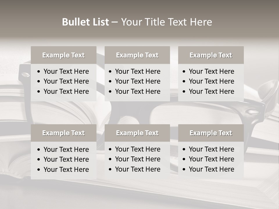 Legend Exams Bookworm PowerPoint Template