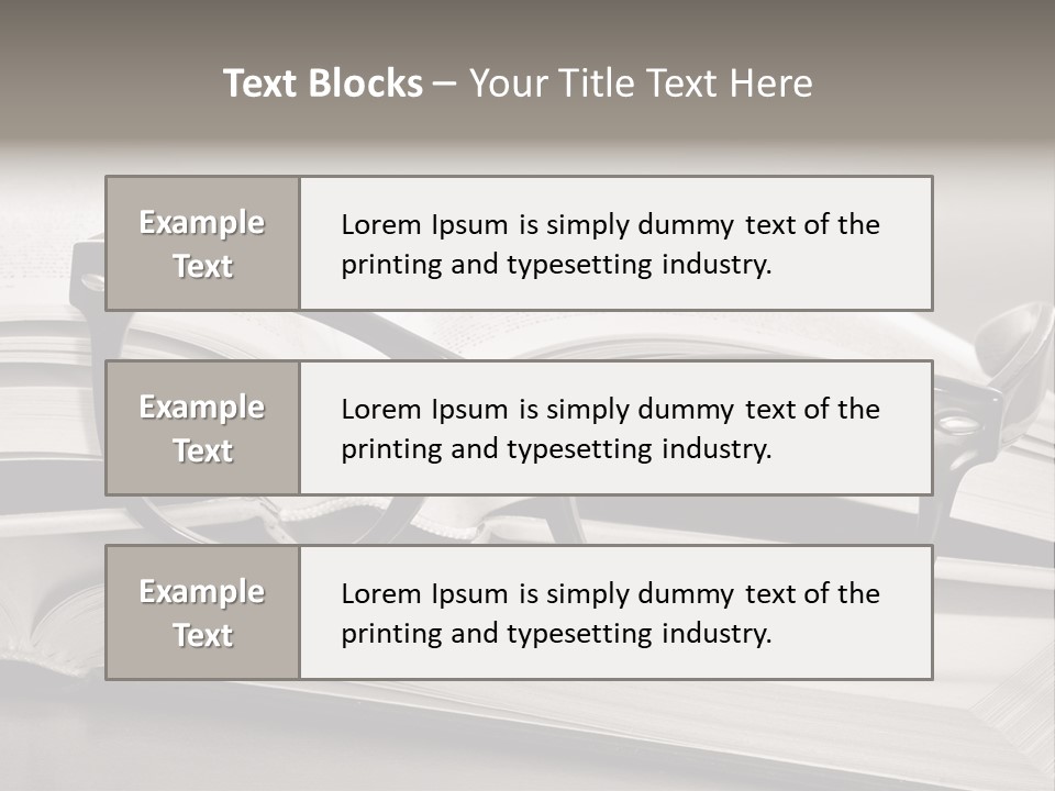 Legend Exams Bookworm PowerPoint Template