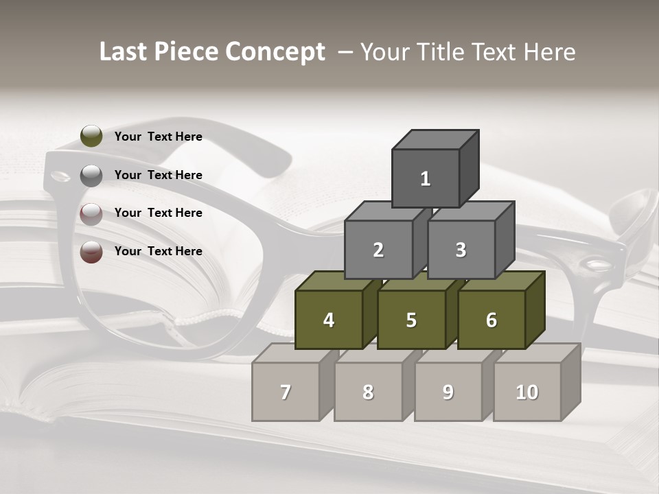 Legend Exams Bookworm PowerPoint Template