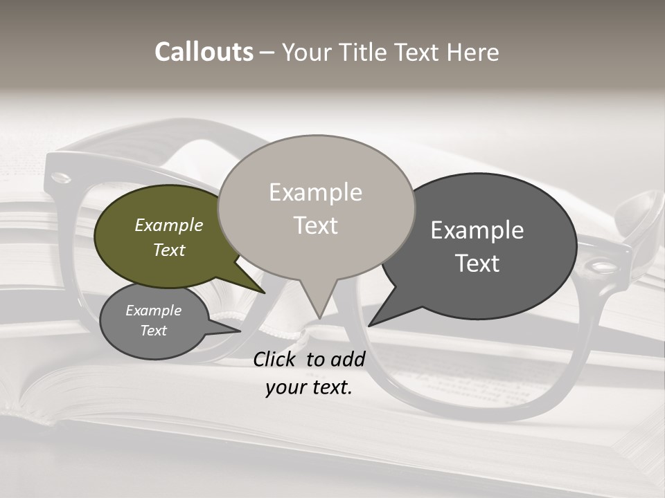 Legend Exams Bookworm PowerPoint Template