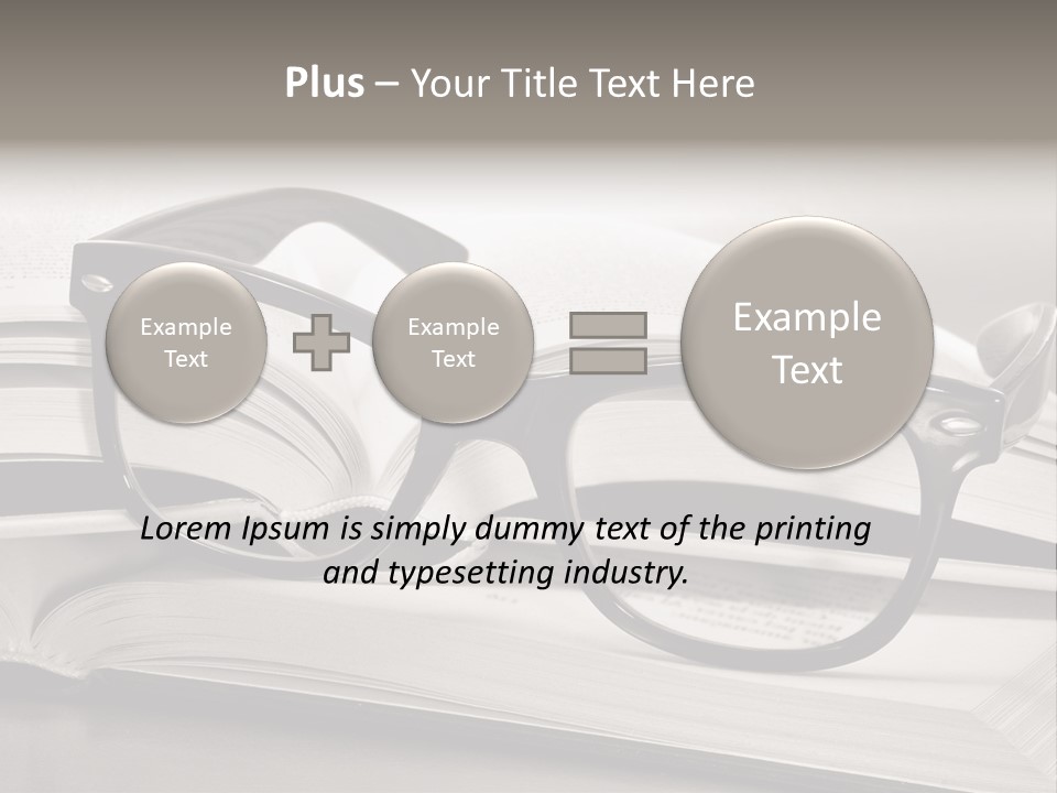 Legend Exams Bookworm PowerPoint Template