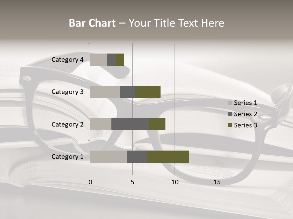 Legend Exams Bookworm PowerPoint Template