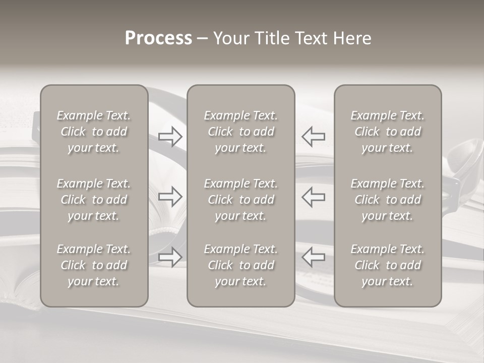 Legend Exams Bookworm PowerPoint Template