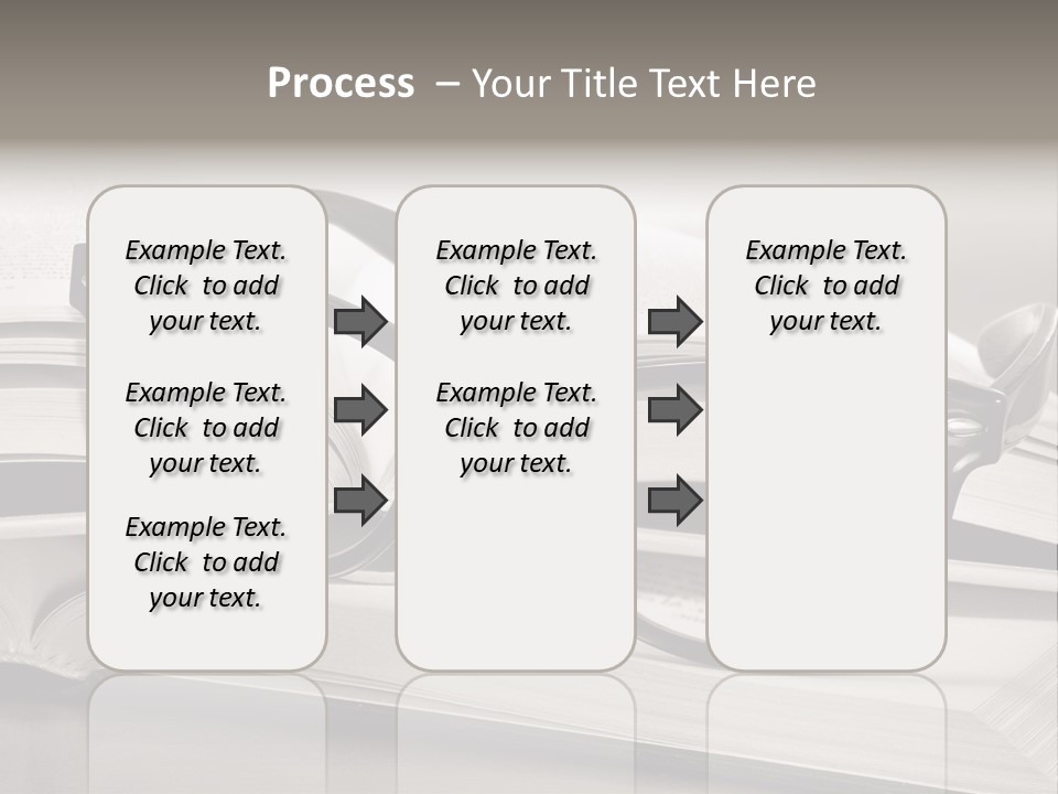 Legend Exams Bookworm PowerPoint Template