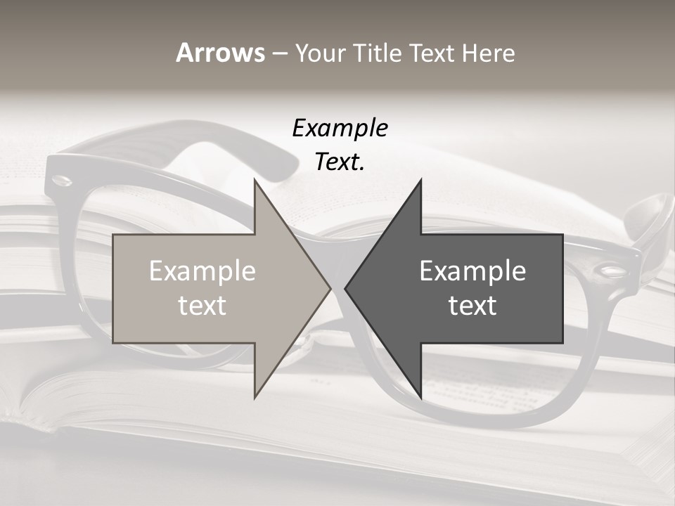 Legend Exams Bookworm PowerPoint Template