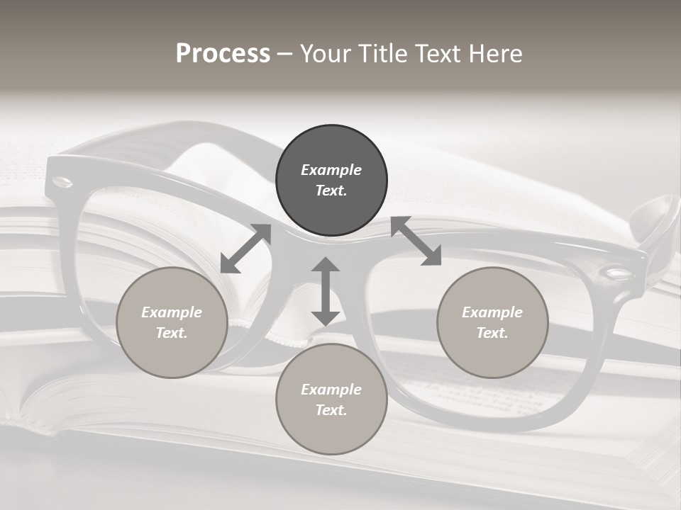 Legend Exams Bookworm PowerPoint Template