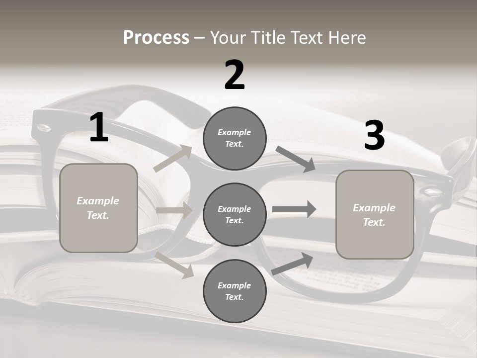 Legend Exams Bookworm PowerPoint Template