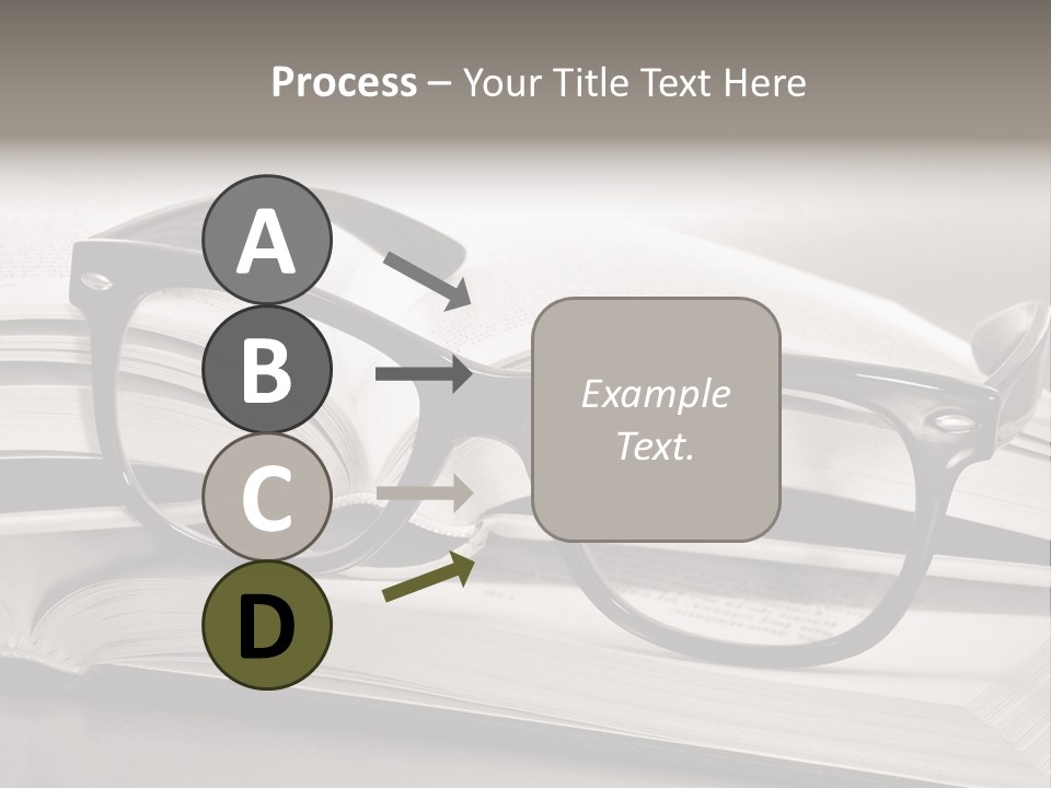 Legend Exams Bookworm PowerPoint Template