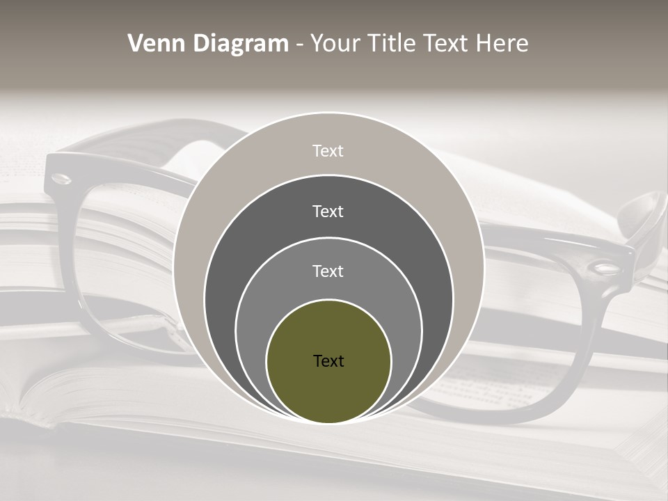 Legend Exams Bookworm PowerPoint Template