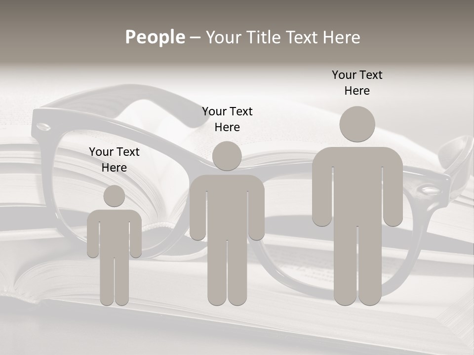 Legend Exams Bookworm PowerPoint Template