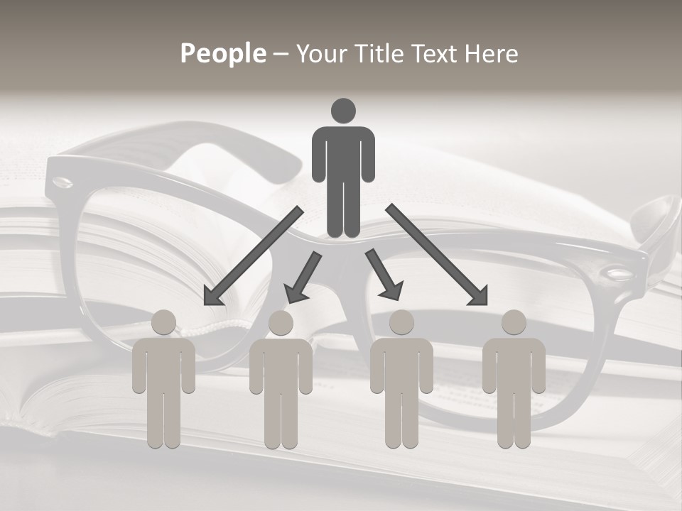 Legend Exams Bookworm PowerPoint Template