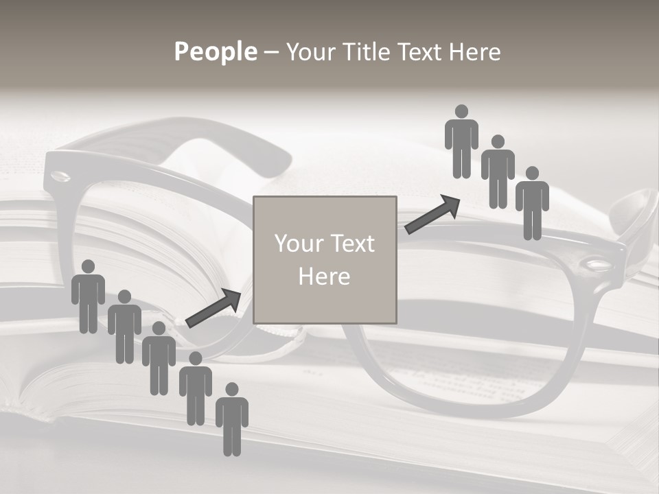 Legend Exams Bookworm PowerPoint Template