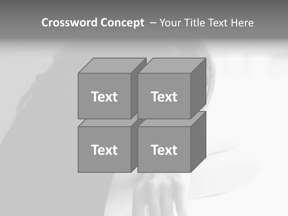 Hands Thinking Concentration PowerPoint Template