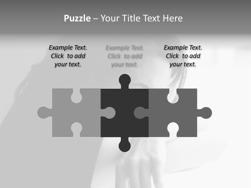 Hands Thinking Concentration PowerPoint Template