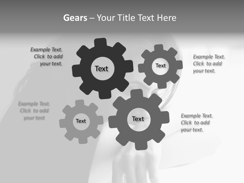 Hands Thinking Concentration PowerPoint Template