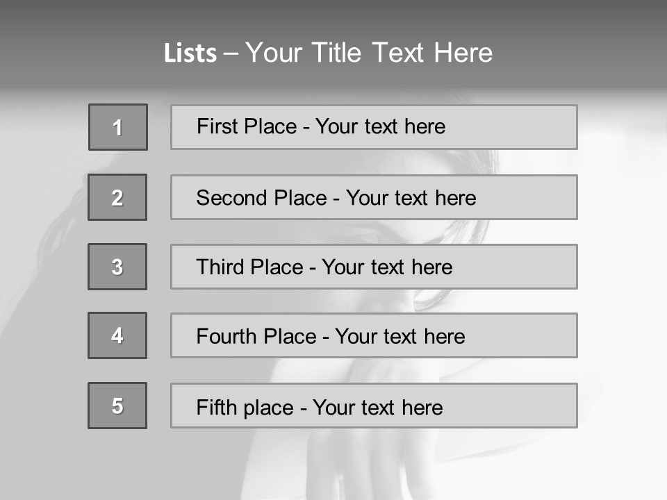 Hands Thinking Concentration PowerPoint Template