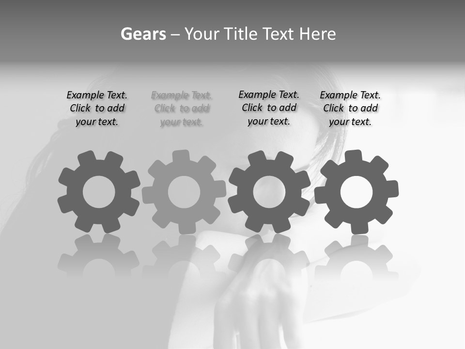 Hands Thinking Concentration PowerPoint Template