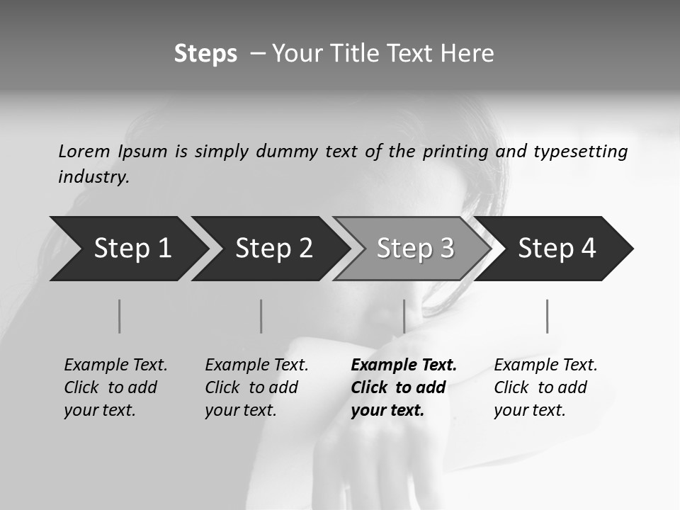 Hands Thinking Concentration PowerPoint Template