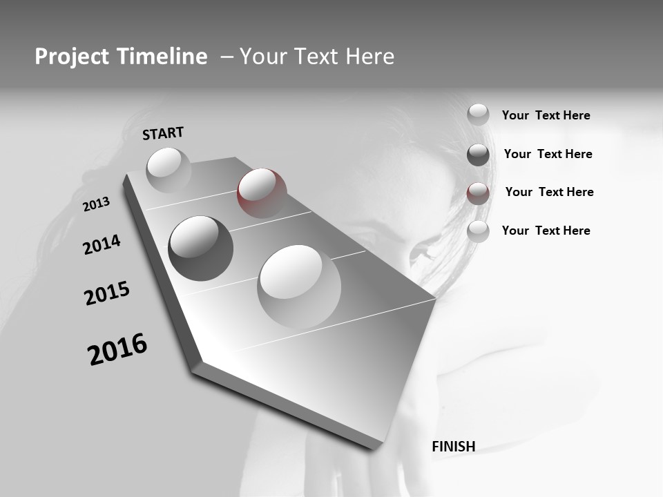 Hands Thinking Concentration PowerPoint Template