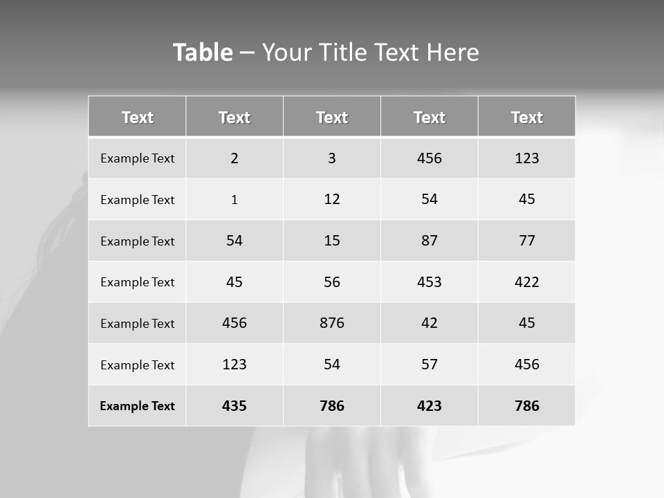 Hands Thinking Concentration PowerPoint Template